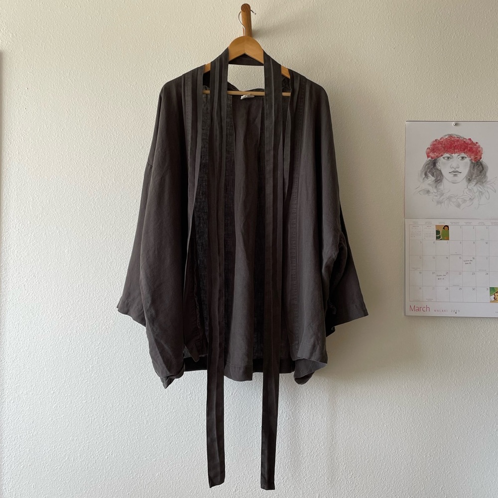 Deiji Studios 01 Washed Black Loungewear Set